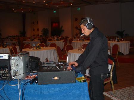 dj red@ soiré a hotel hiltone