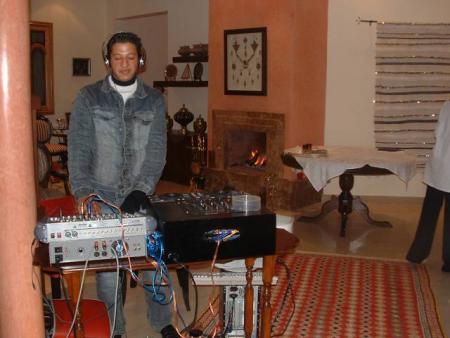 dj red@ in the mix
